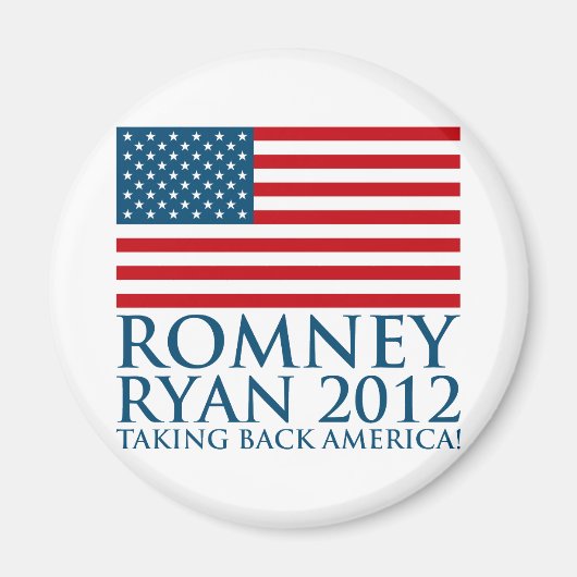 Romney Ryan 2012 Magnet (Vorne)