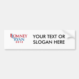 ROMNEY RYAN 2012 OFFIZIELLER VP.png Autoaufkleber