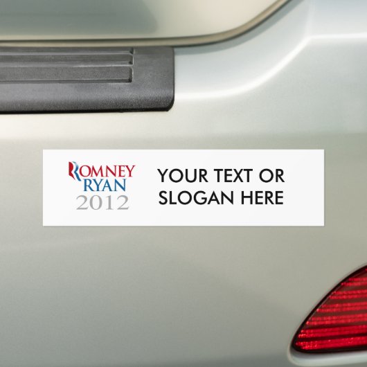 ROMNEY RYAN 2012.png Autoaufkleber (Auf Auto)