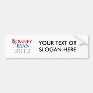 ROMNEY RYAN 2012.png Autoaufkleber