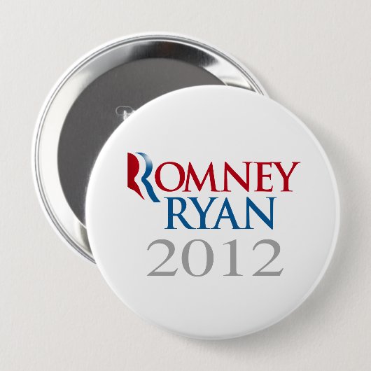 ROMNEY RYAN 2012.png Button (Vorne & Hinten)