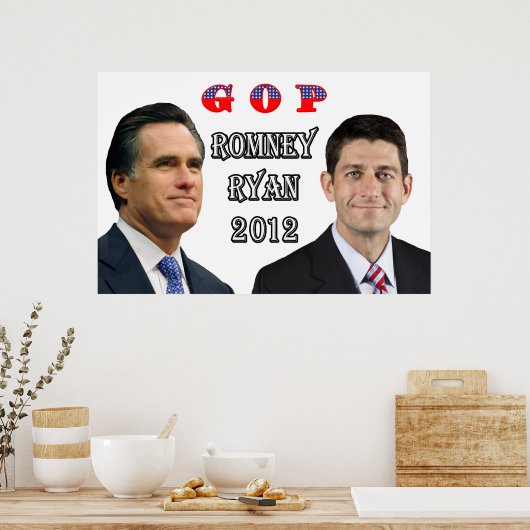 Romney-Ryan 2012 Poster (Küche)