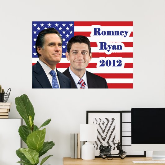 Romney-Ryan 2012 Poster (Heimbüro)