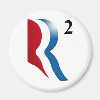 Romney & Ryan 2012 - "R squared" Magnet