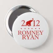 ROMNEY RYAN 2012 REPUBLICAN.png Button (Vorne & Hinten)