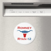 ROMNEY RYAN 2012 STEER.png Magnet (In Situ (Geschirrspüler))