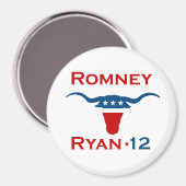 ROMNEY RYAN 2012 STEER.png Magnet (Vorderseite/Rückseite)
