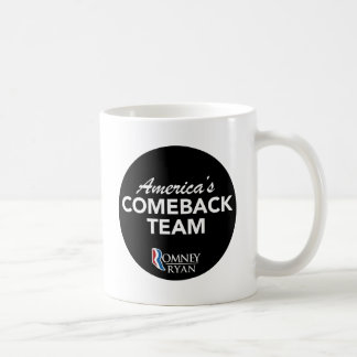 Romney Ryan Amerika Come-back-Team rund Kaffeetasse