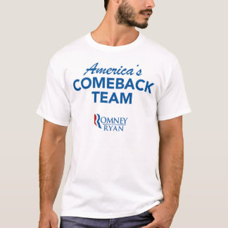 Romney Ryan Amerika Come-back-Team T-Shirt