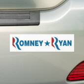Romney - Ryan Autoaufkleber (Auf Auto)
