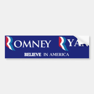 Romney Ryan Autoaufkleber