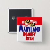 Romney Ryan Button (Vorne & Hinten)