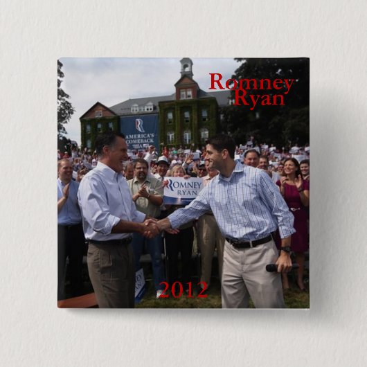Romney - Ryan Button (Vorderseite)