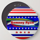 Romney Ryan Button (Vorne & Hinten)