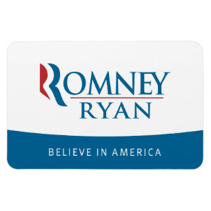 Romney Ryan glauben an Magneten Amerikas Flexi Magnet