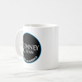 Romney Ryan glauben an rundes Schwarzes Amerikas Kaffeetasse (Vorderseite Links)