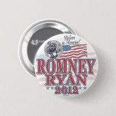 Romney Ryan GOP-Karte Button (Vorne & Hinten)