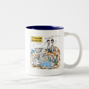 Romney/Ryan Health Care Funny Gifts & T-Shirts Zweifarbige Tasse