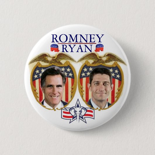 Romney Ryan Jugate Button (Vorderseite)