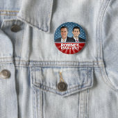 Romney Ryan - Jugate mit US Flagge Button (Beispiel)