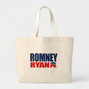 ROMNEY RYAN KARTE 2012.png Jumbo Stoffbeutel