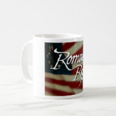 Romney Ryan, keine Entschuldigungen Kaffeetasse (Vorderseite Links)