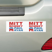 Romney Ryan Laufabstimmungs-Gewinn Autoaufkleber (Auf Auto)
