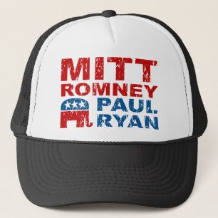 Romney Ryan Laufabstimmungs-Gewinn Truckerkappe
