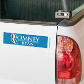 Romney Ryan Logo-Autoaufkleber hellblau Autoaufkleber (Auf Lkw)