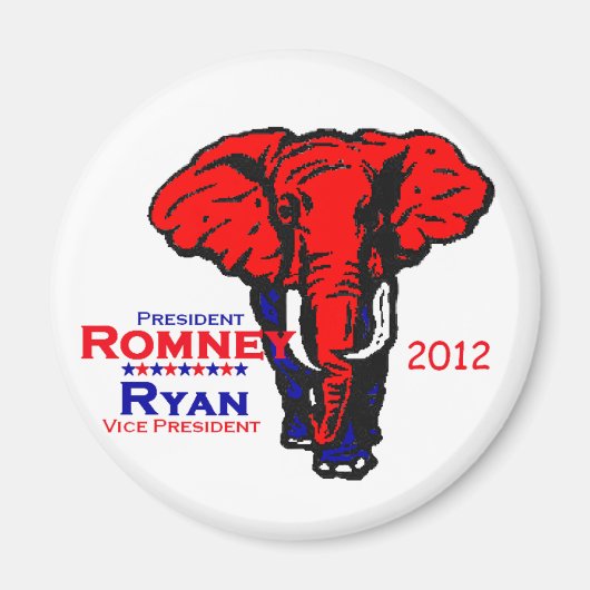 Romney Ryan Magnet (Vorne)