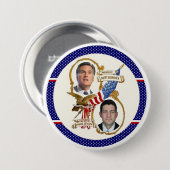 Romney/Ryan-Patrioten Button (Vorne & Hinten)