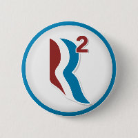 Romney Ryan R quadrierte das Logo, das rund ist