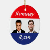 Romney Ryan Retro Keramikornament (Rechts)