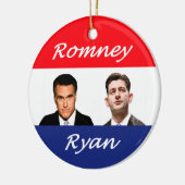 Romney Ryan Retro Keramikornament (Links)