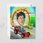 Romney Ryan Roadmap Postkarte (Vorne/Hinten)