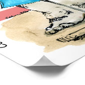 Romney & Ryan sein Party Funny Poster (Ecke)