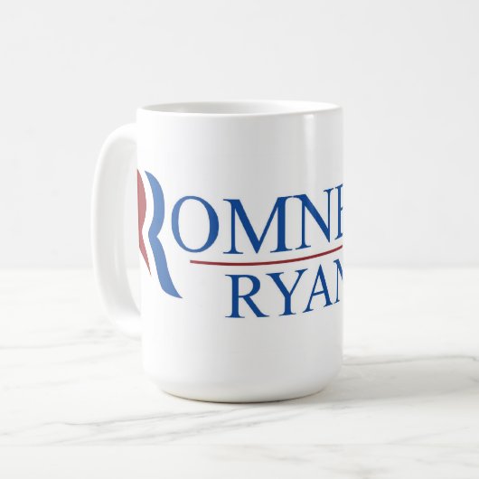 Romney Ryan Tasse 2012 (Vorderseite Links)