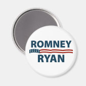 Romney Ryan US Flagge Magnet (Vorderseite/Rückseite)