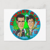 Romney Ryan USA Postkarte (Vorderseite)