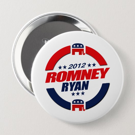 ROMNEY RYAN VP SPHERE.png Button (Vorne & Hinten)