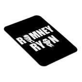 ROMNEY RYAN WHITE.png Magnet (Rechte Seite)