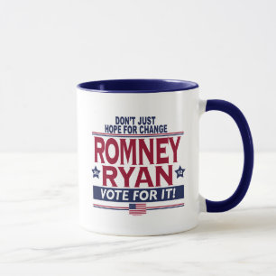 Romney Ryan wirkliche Hoffnung 2012 Tasse