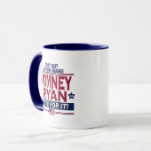 Romney Ryan wirkliche Hoffnung 2012 Tasse (Vorderseite Links)