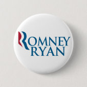 Romney/Ryans 2012 Knopf Button (Vorderseite)