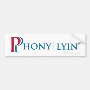 Romney/Ryans satirical Autoaufkleber