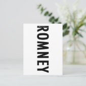Romney Signature Gear Postkarte (Stehend Vorderseite)