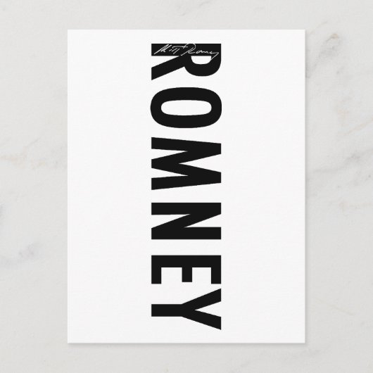 Romney Signature Gear Postkarte (Vorderseite)