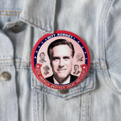 Romney u. große Präsidenten Button (Beispiel)