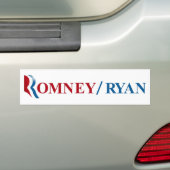 Romney u. Ryan 2012 Autoaufkleber (Auf Auto)