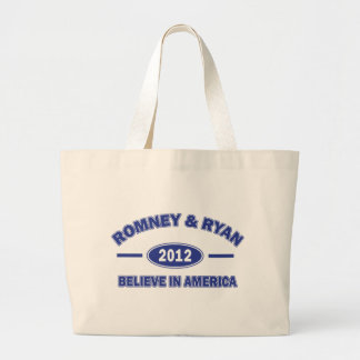 Romney und Ryan 2012 Jumbo Stoffbeutel